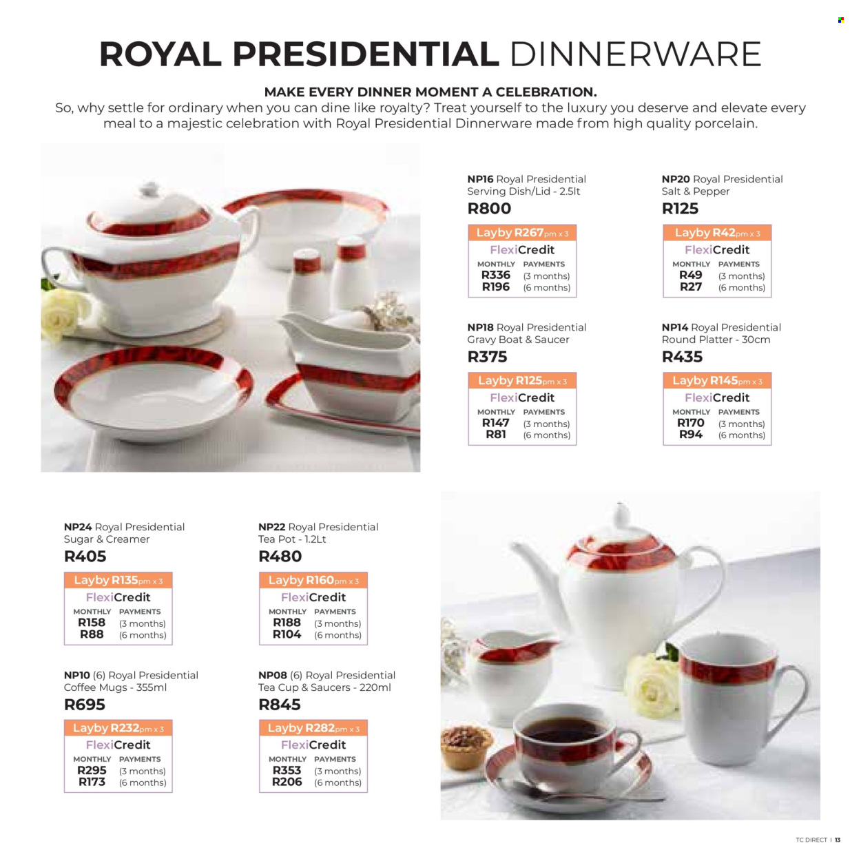 Table Charm Direct specials - 01/10/2024 - 31/10/2024. Page 13