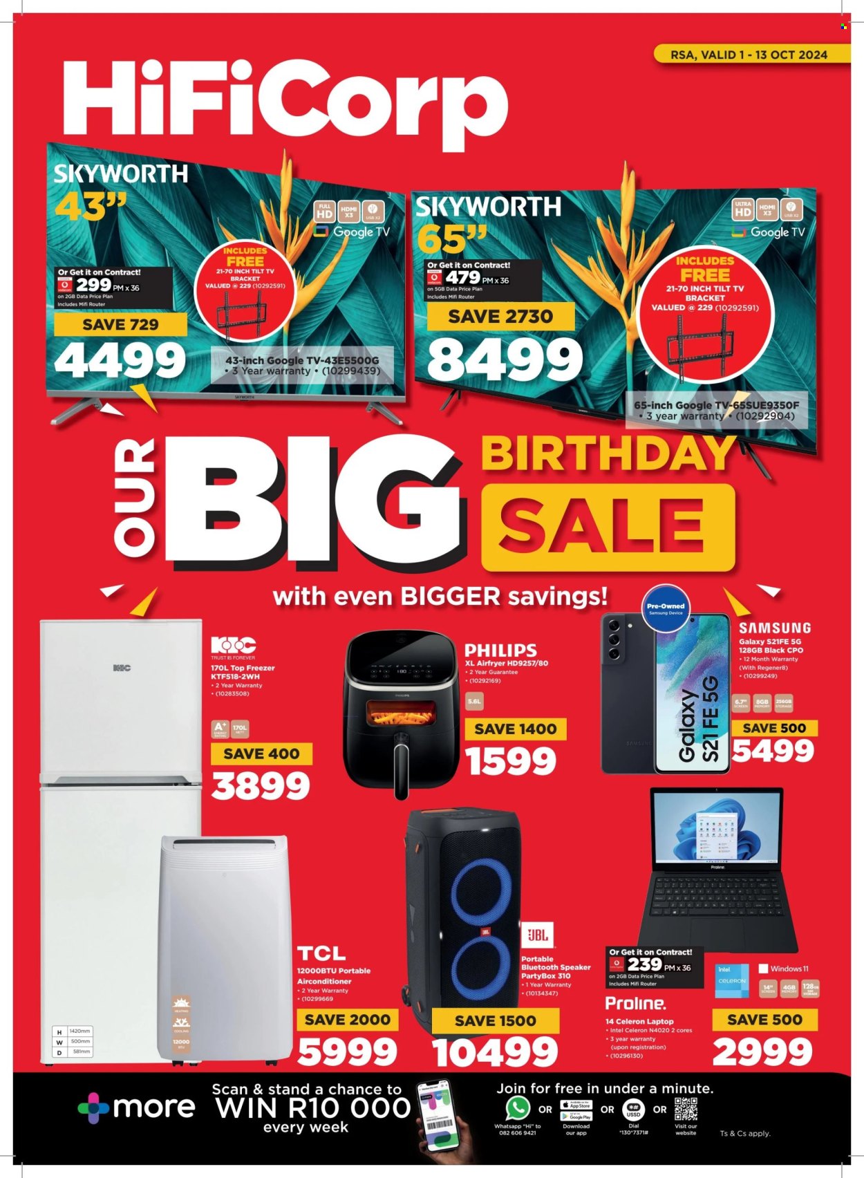 HiFi Corp specials - 01/10/2024 - 13/10/2024. Page 1