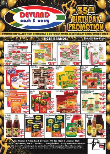 Devland catalogue  - 03/10/2024 - 06/11/2024.