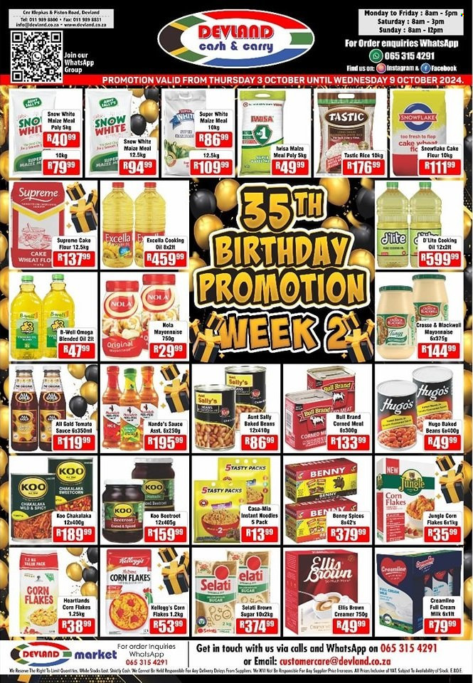 Devland specials - 03/10/2024 - 09/10/2024. Page 1