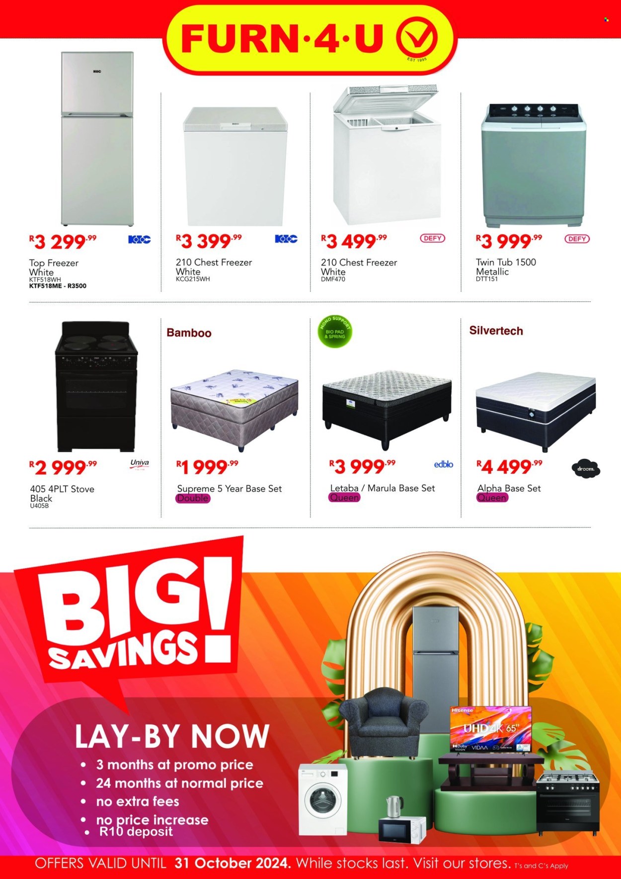 Furn 4 U specials - 01/10/2024 - 31/10/2024. Page 1