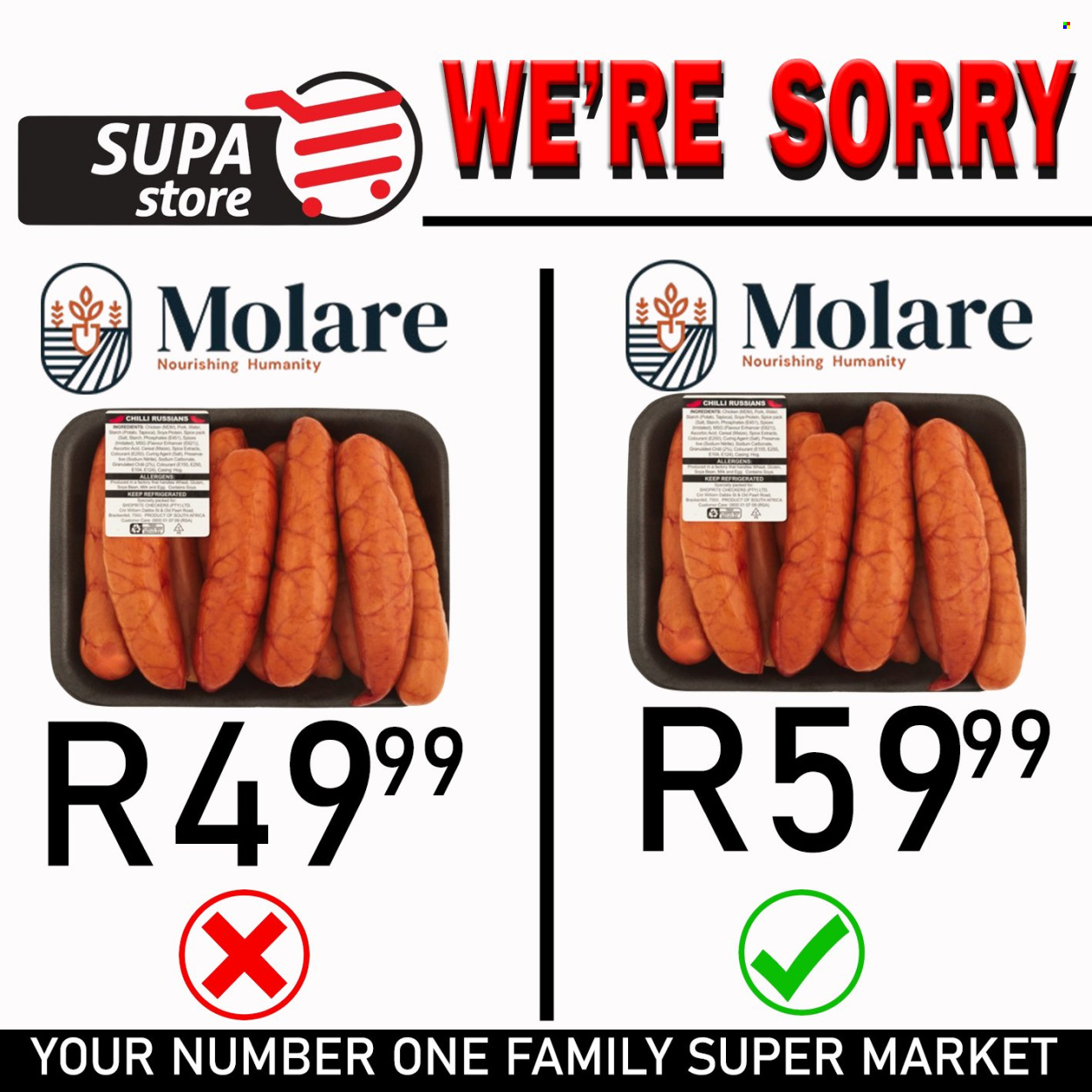 Supa Store specials - 17/09/2024 - 11/10/2024. Page 1