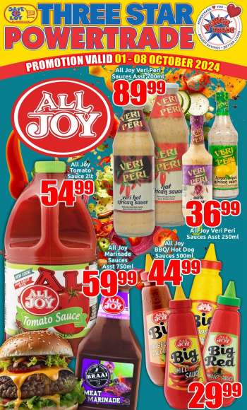 Three Star Cash and Carry catalogue  - 01/10/2024 - 08/10/2024.