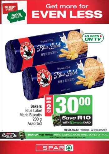 SPAR catalogue  - 07/10/2024 - 22/10/2024.