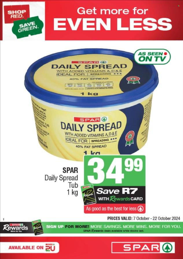 SPAR specials - 07/10/2024 - 22/10/2024. Page 2