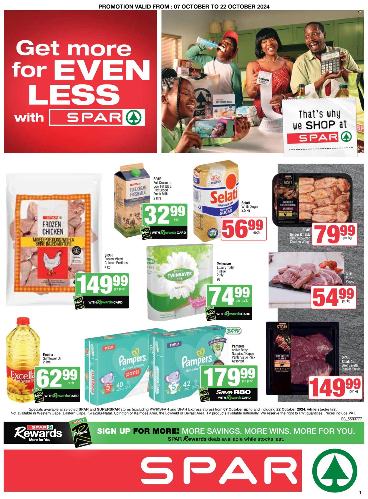 SPAR specials - 07/10/2024 - 22/10/2024. Page 1