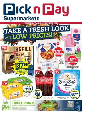 Pick n Pay Supermarket catalogue  - 07/10/2024 - 22/10/2024.