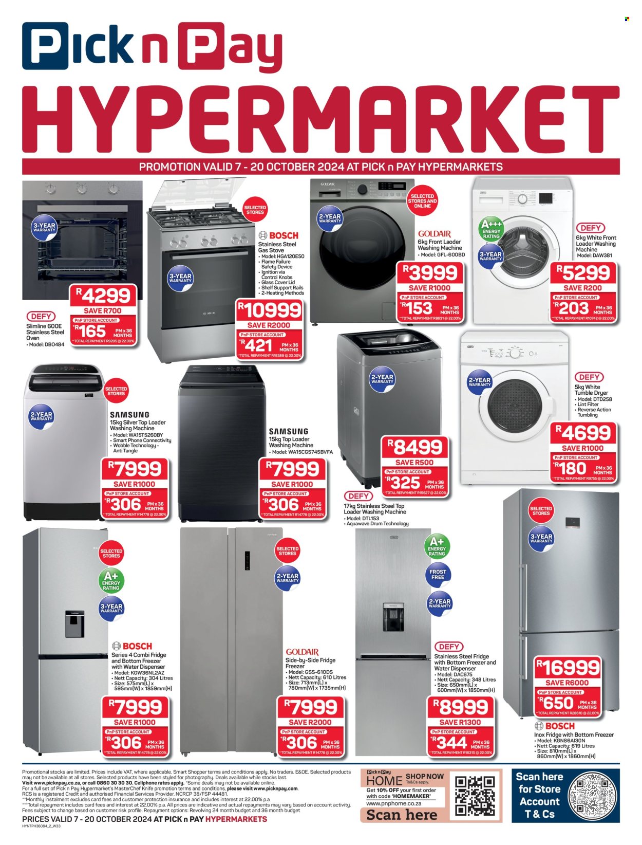 Pick n Pay Hypermarket specials - 07/10/2024 - 20/10/2024. Page 2