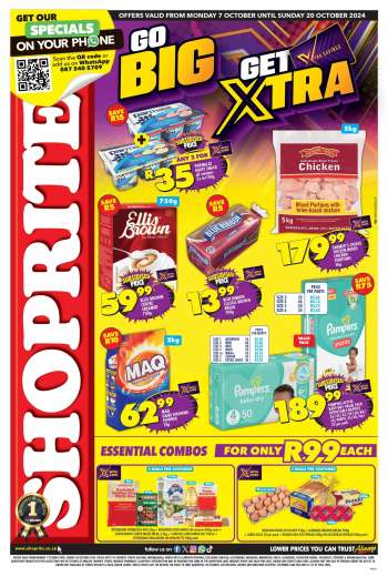 Shoprite catalogue  - 07/10/2024 - 20/10/2024.