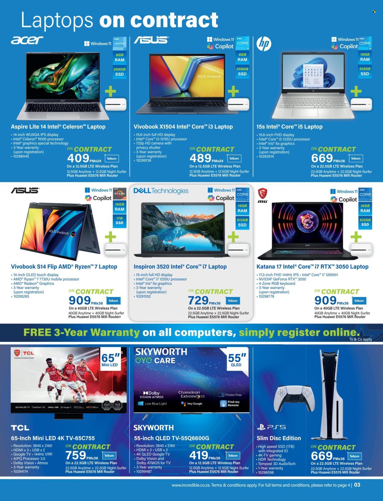 Incredible Connection specials - 01/10/2024 - 31/10/2024. Page 3