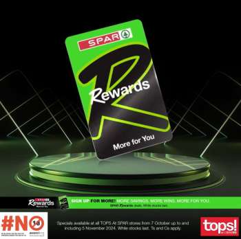 TOPS at SPAR catalogue  - 07/10/2024 - 05/11/2024.