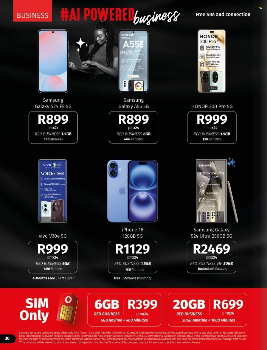 Vodacom specials - 08/10/2024 - 06/11/2024. Page 30