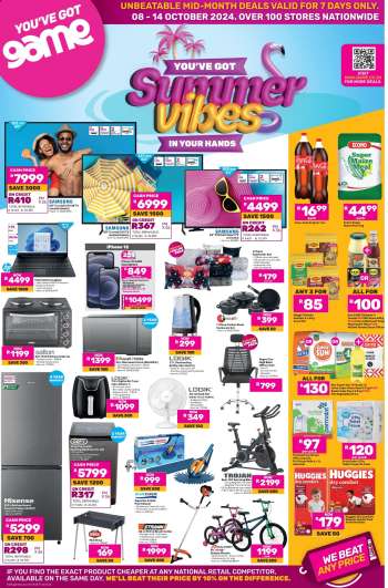 Game catalogue  - 08/10/2024 - 14/10/2024.