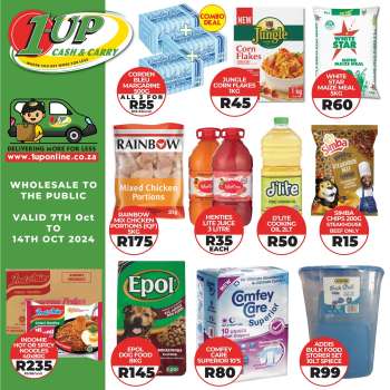 1UP Cash & Carry catalogue  - 07/10/2024 - 14/10/2024.