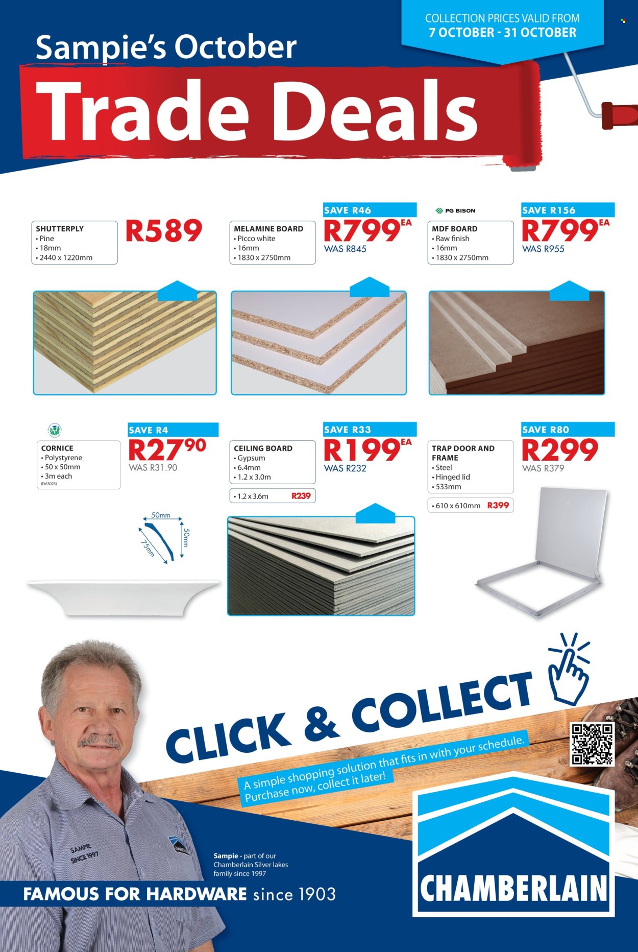 Chamberlain specials - 07/10/2024 - 31/10/2024. Page 1