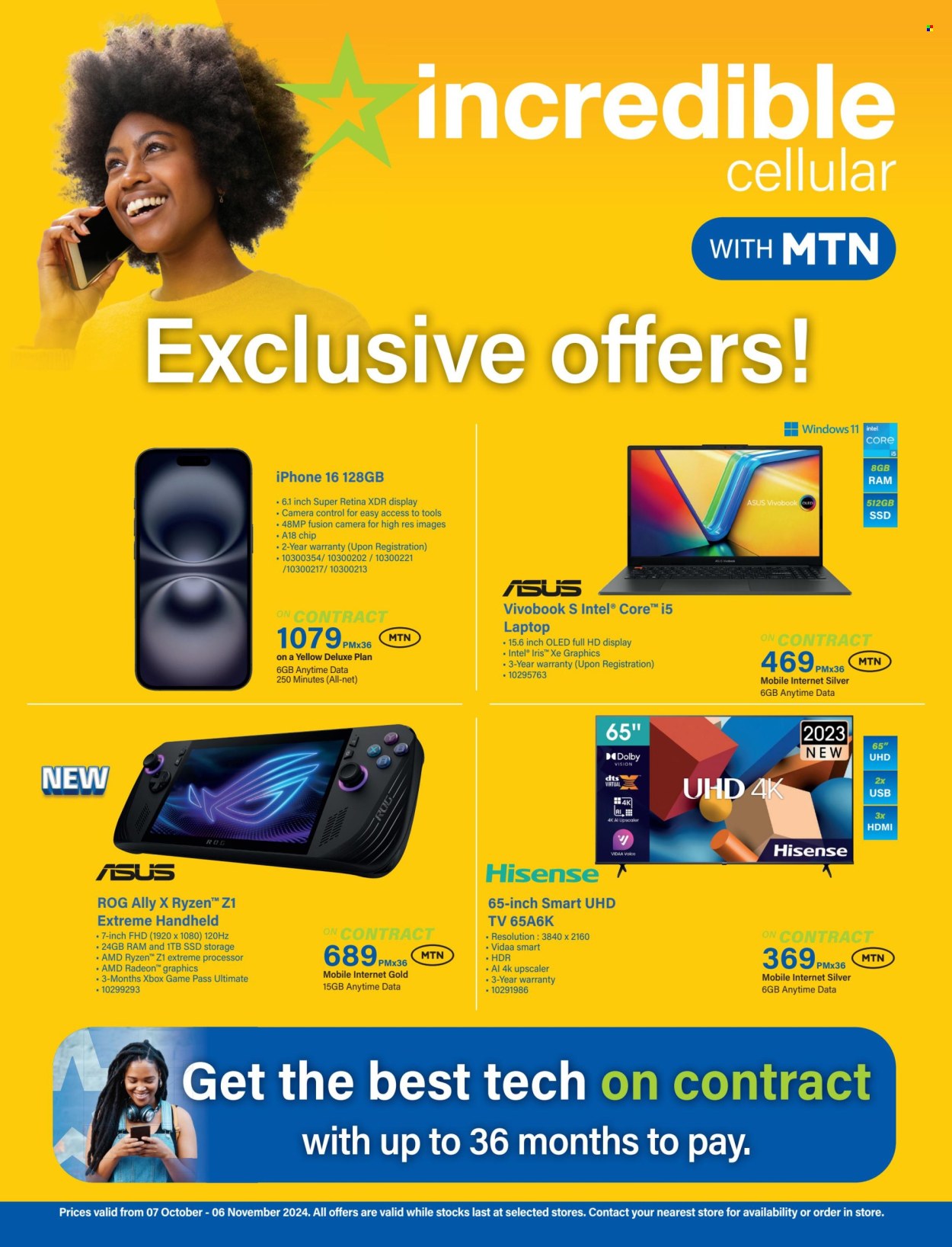 Incredible Connection specials - 07/10/2024 - 06/11/2024. Page 1