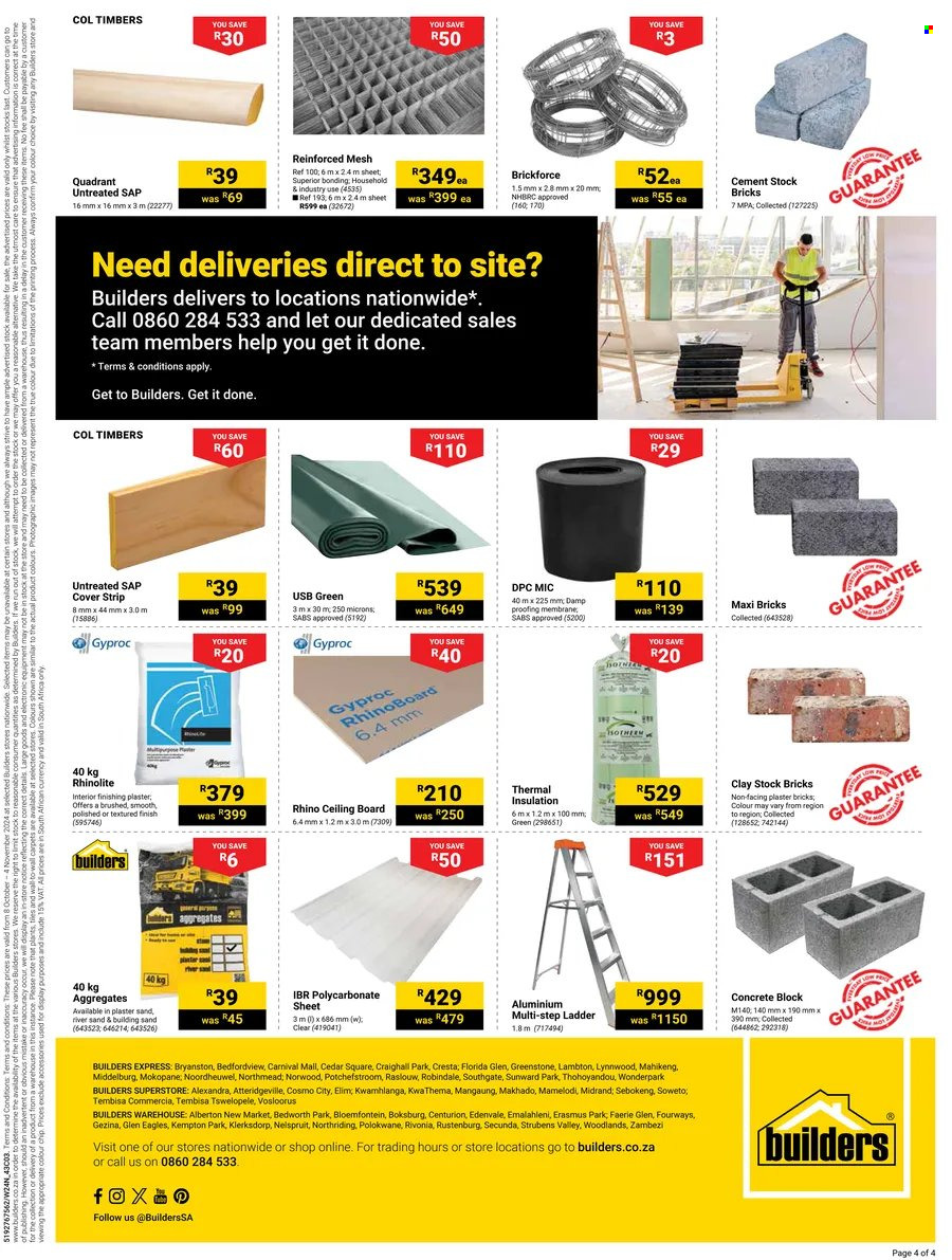 Builders specials - 08/10/2024 - 04/11/2024. Page 4