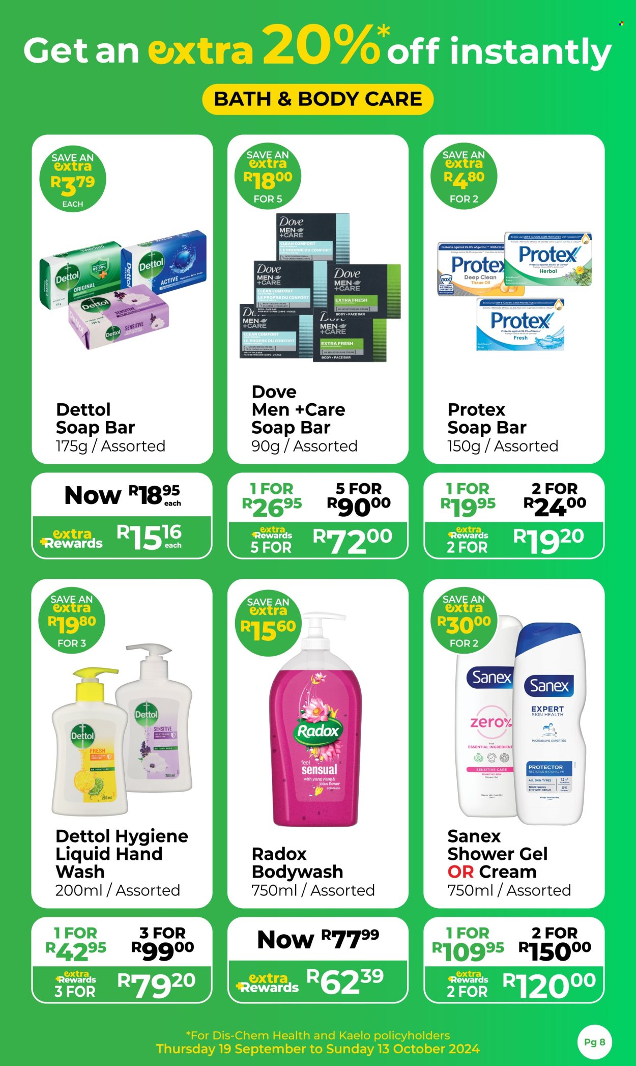 Dis-Chem specials - 19/09/2024 - 13/10/2024. Page 8