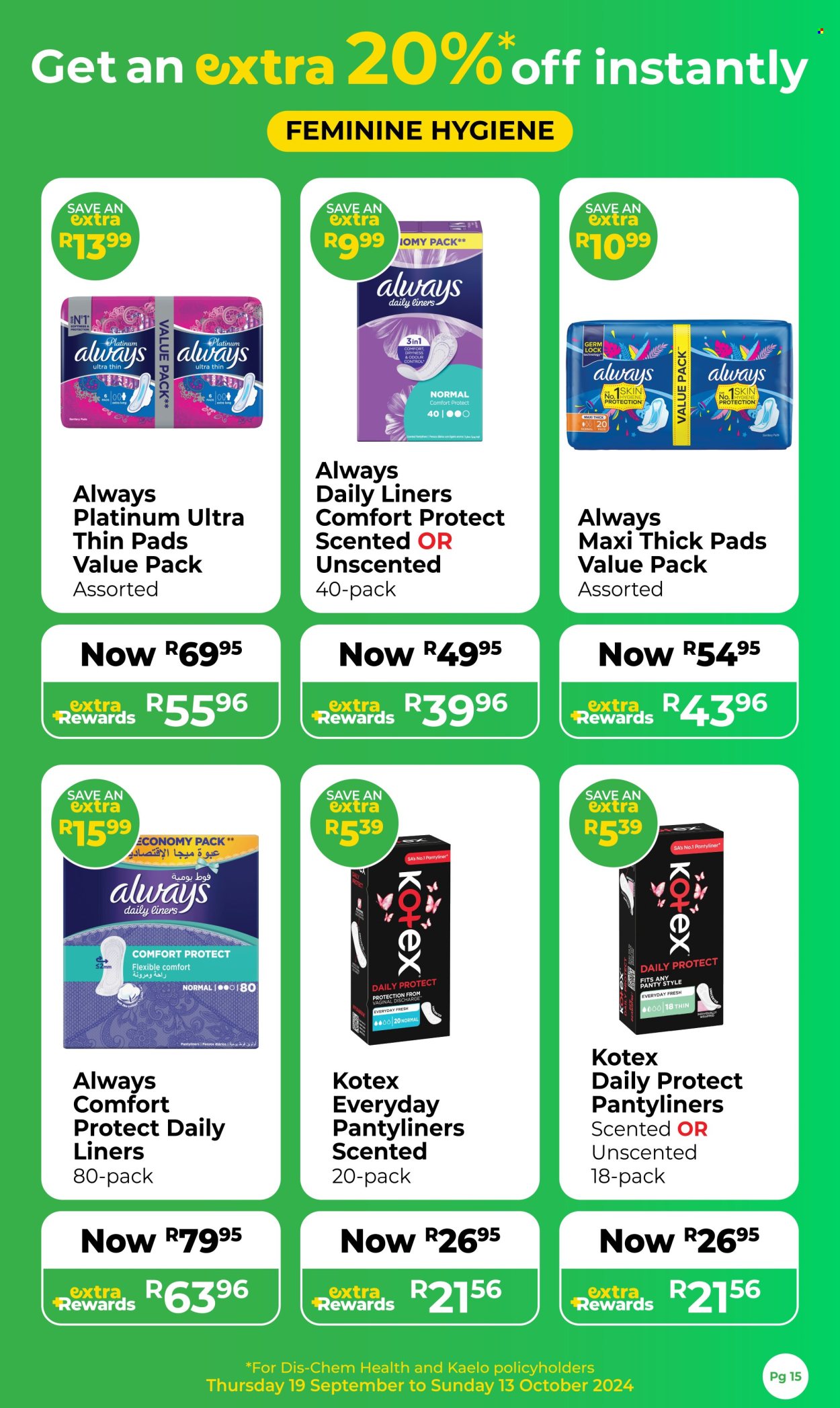 Dis-Chem specials - 19/09/2024 - 13/10/2024. Page 15
