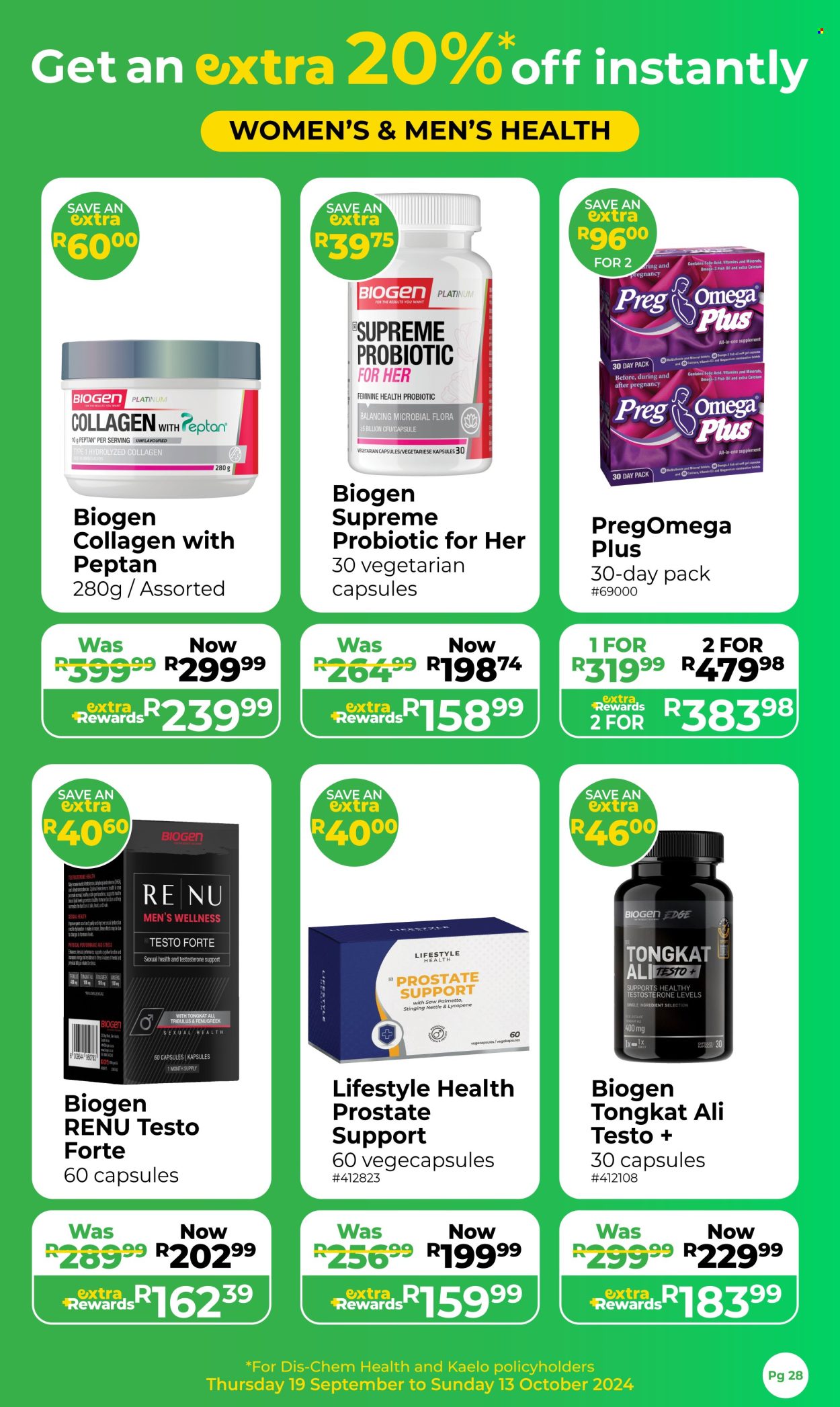 Dis-Chem specials - 19/09/2024 - 13/10/2024. Page 28