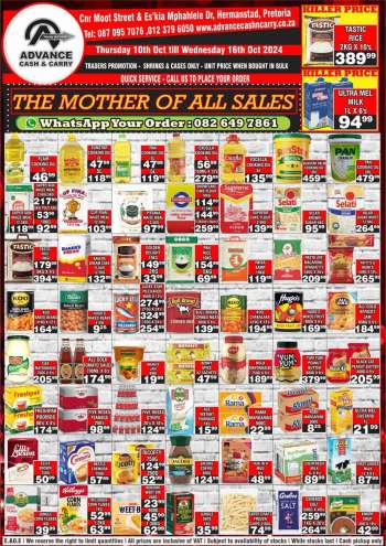 Advance Cash & Carry catalogue  - 10/10/2024 - 16/10/2024.