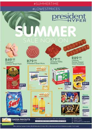 President Hyper catalogue  - 08/10/2024 - 23/10/2024.