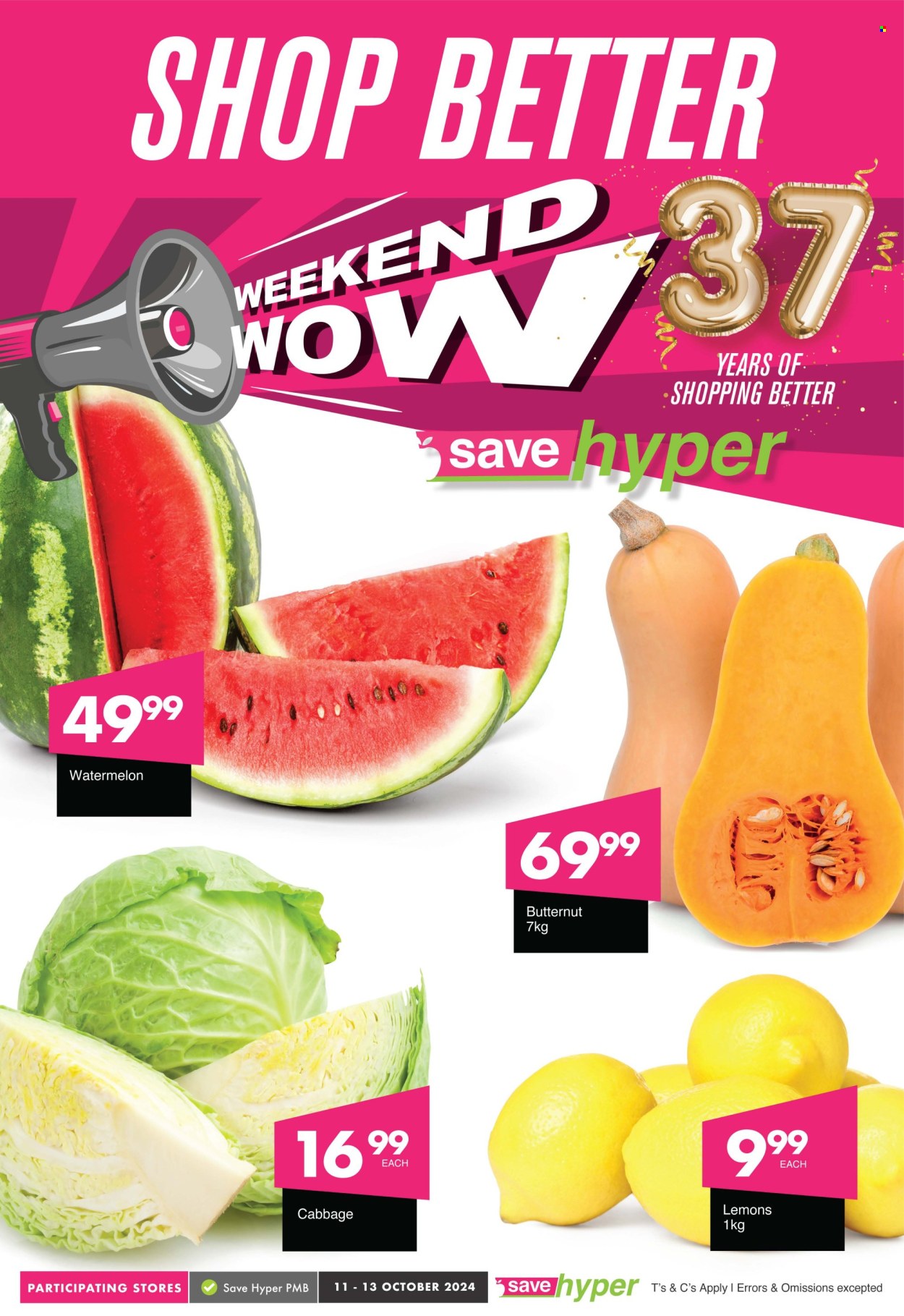 Save hyper specials - 11/10/2024 - 13/10/2024. Page 1