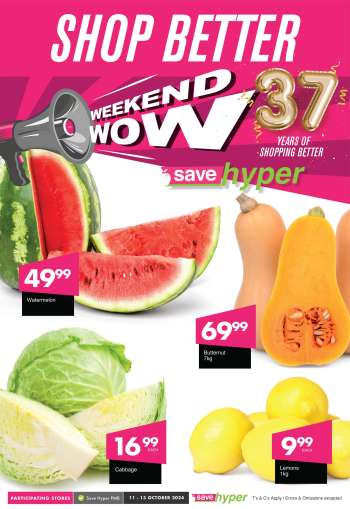 Save hyper catalogue  - 11/10/2024 - 13/10/2024.
