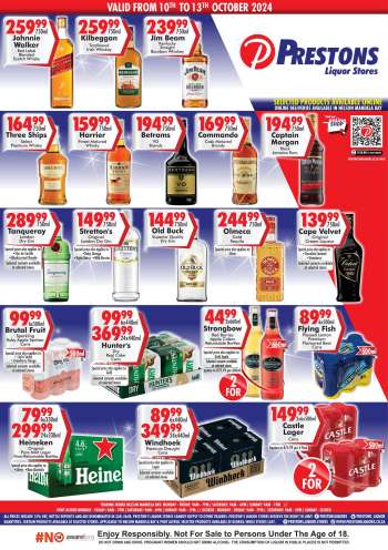Prestons Liquor Stores catalogue  - 10/10/2024 - 13/10/2024.