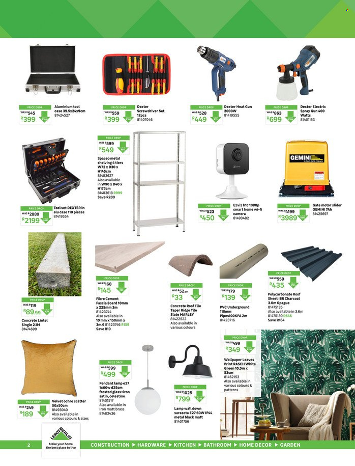 Leroy Merlin specials. Page 2