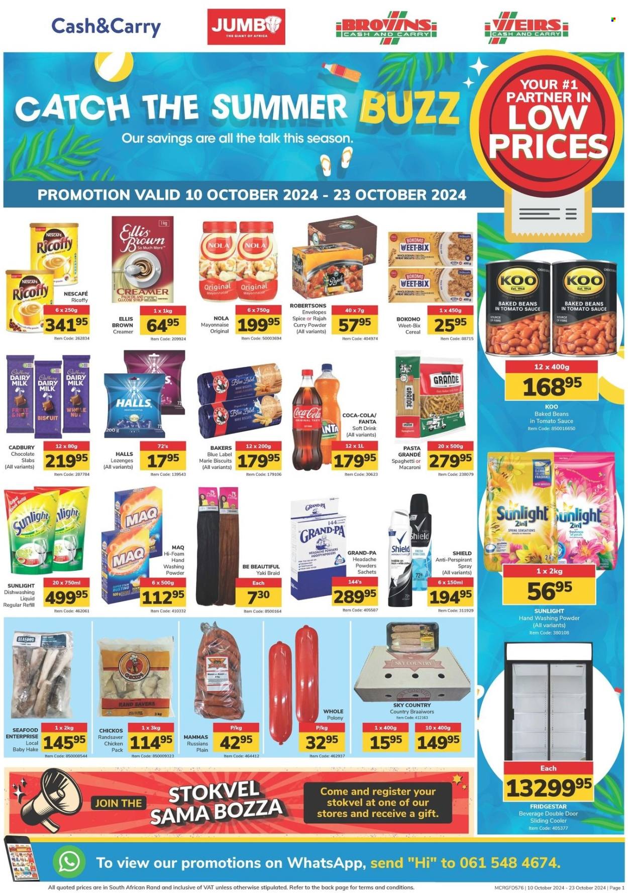 Jumbo Cash & Carry specials - 10/10/2024 - 23/10/2024. Page 1