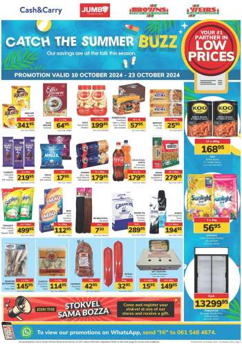 Jumbo Cash & Carry catalogue  - 10/10/2024 - 23/10/2024.