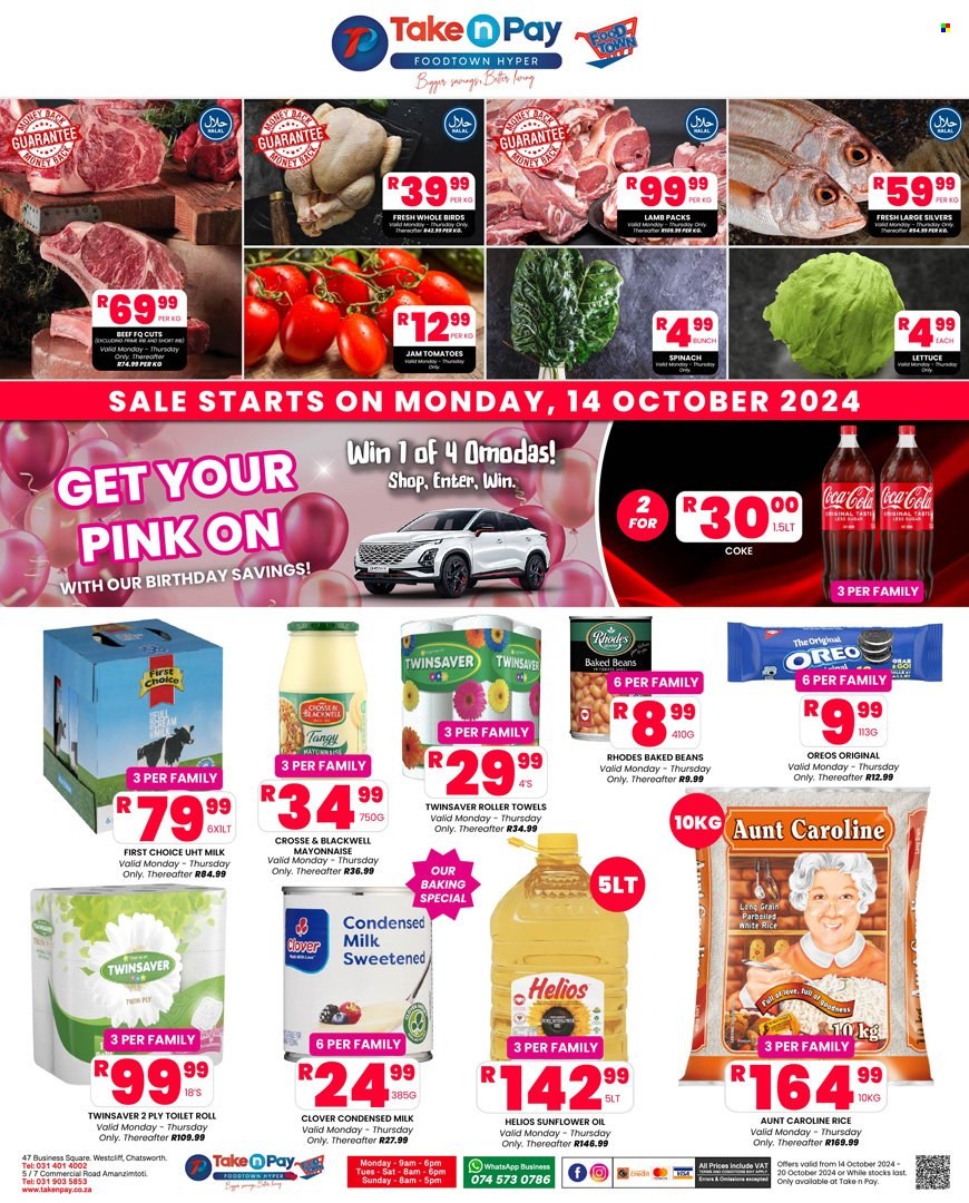 Take n Pay specials - 14/10/2024 - 20/10/2024. Page 1