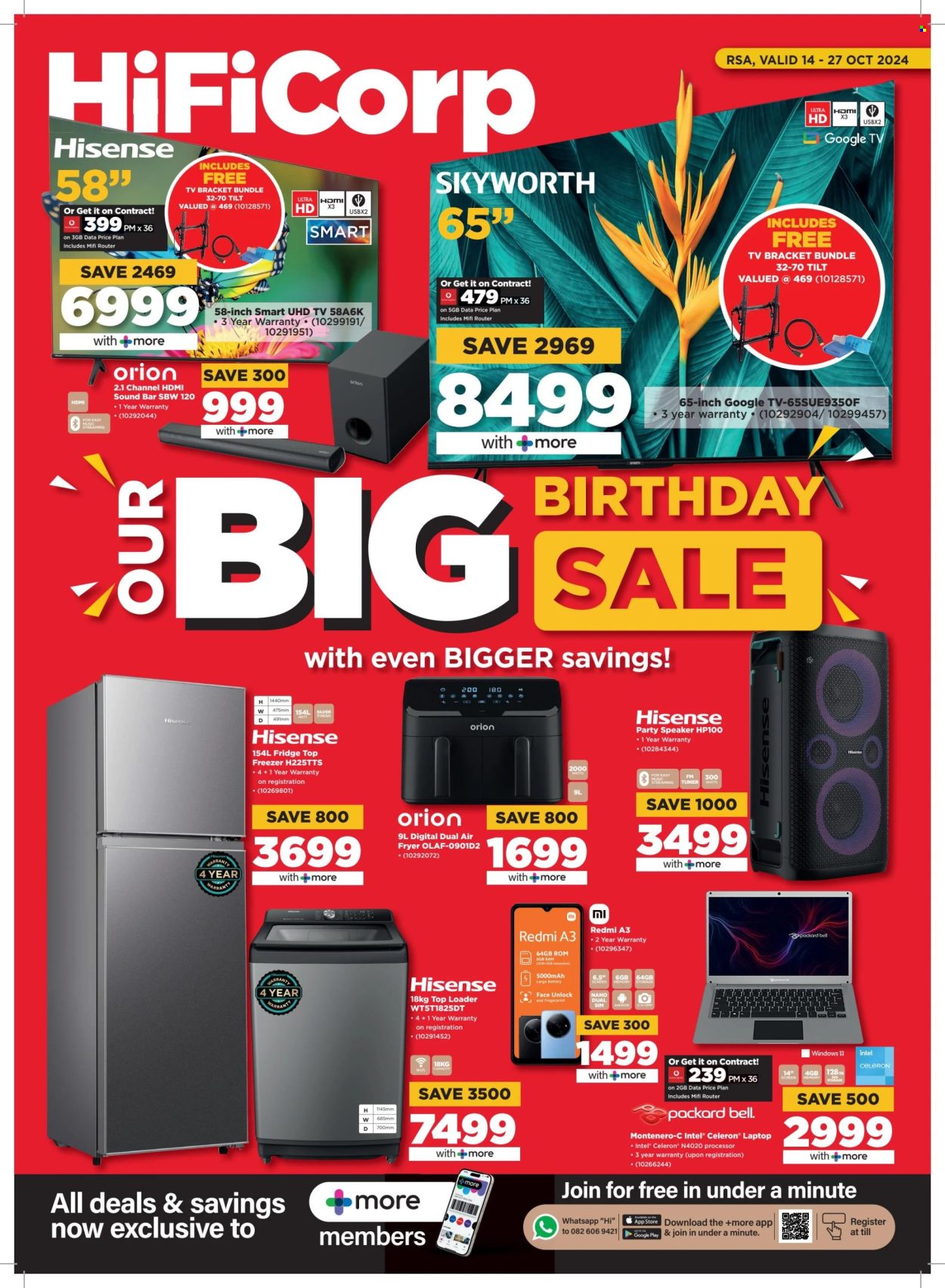 HiFi Corp specials - 14/10/2024 - 27/10/2024. Page 1