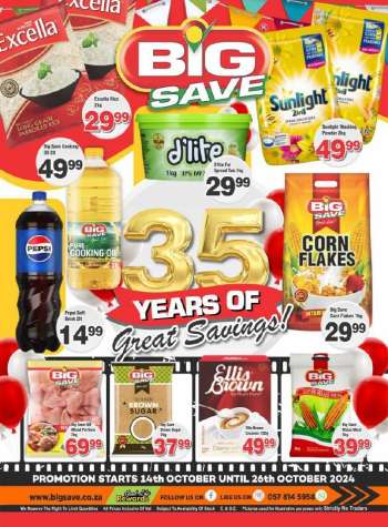 Big Save catalogue  - 14/10/2024 - 26/10/2024.