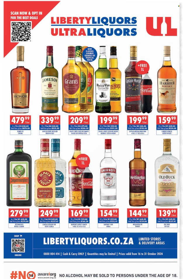 Liberty Liquors specials - 16/10/2024 - 31/10/2024. Page 1