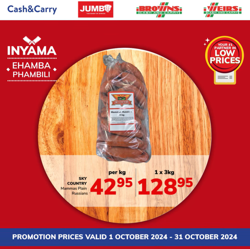 Jumbo Cash & Carry specials - 01/10/2024 - 31/10/2024. Page 4