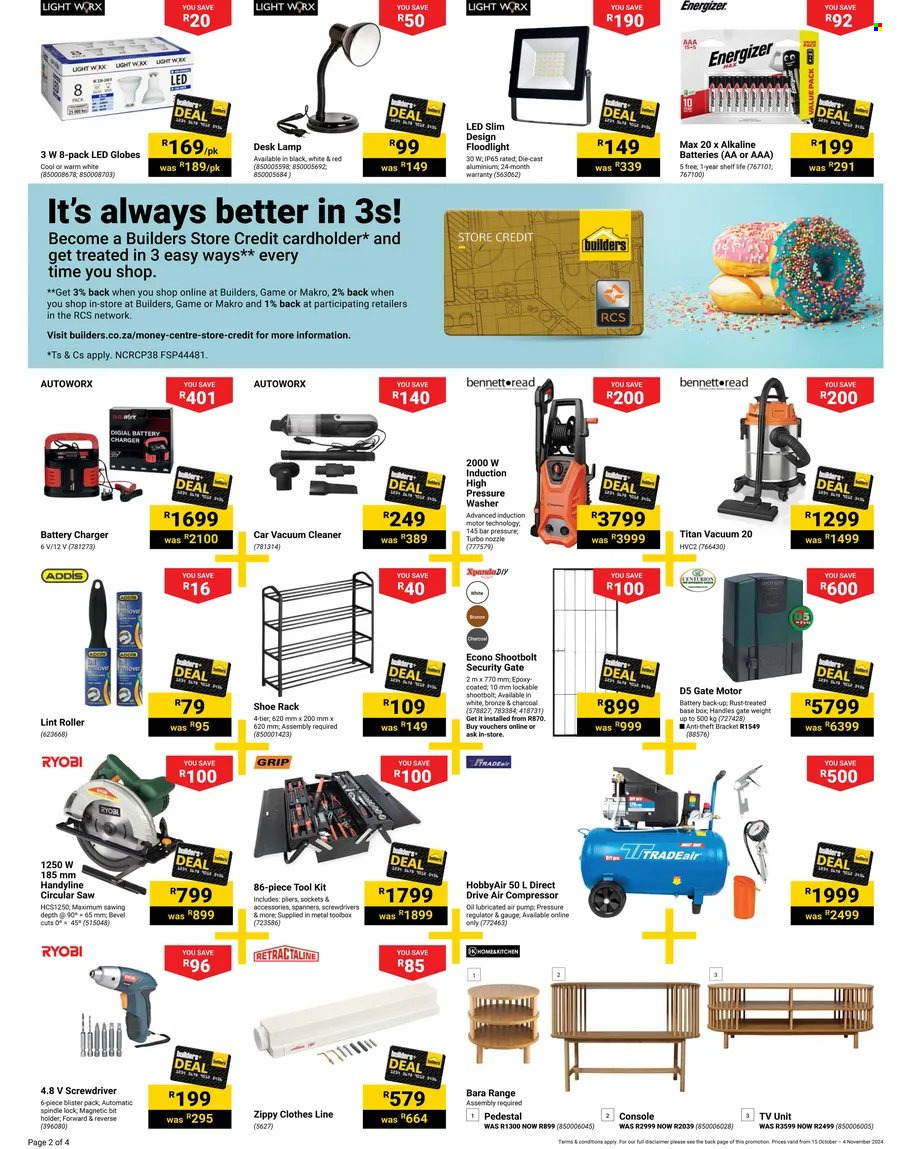 Builders specials - 15/10/2024 - 04/11/2024. Page 2