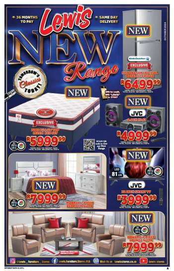 Lewis catalogue  - 14/10/2024 - 10/11/2024.