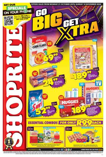 Shoprite catalogue  - 21/10/2024 - 10/11/2024.