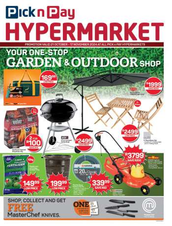 Pick n Pay Hypermarket catalogue  - 21/10/2024 - 17/11/2024.