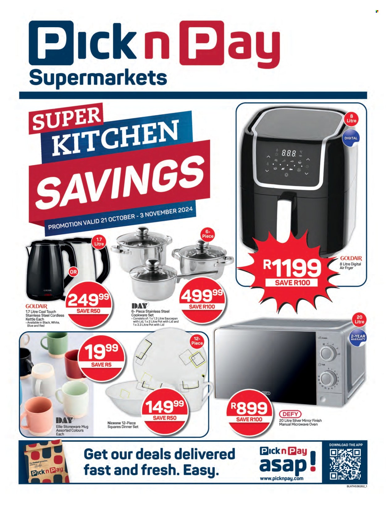Pick n Pay Supermarket specials - 21/10/2024 - 03/11/2024. Page 1