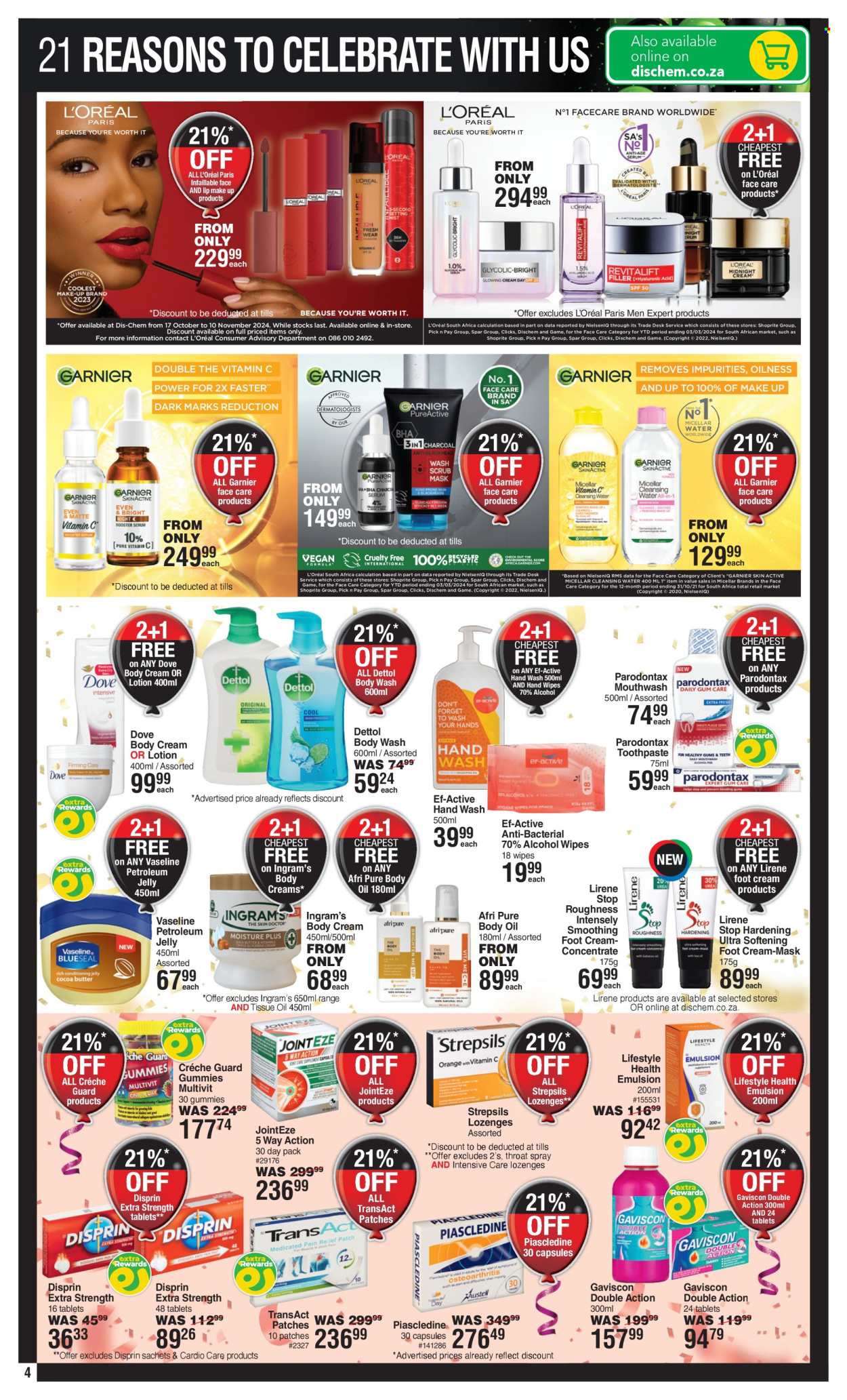 Dis-Chem specials - 17/10/2024 - 10/11/2024. Page 4
