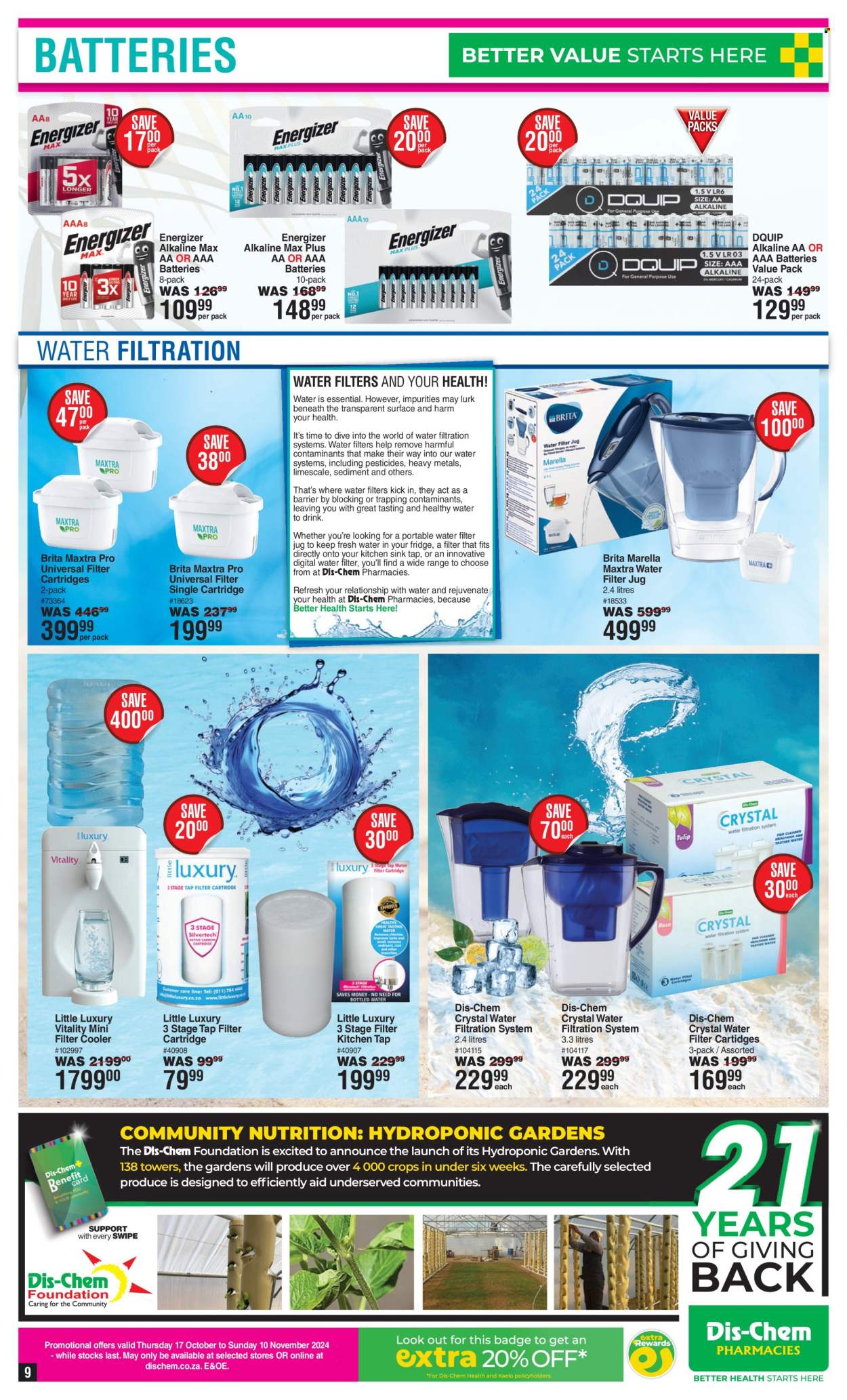 Dis-Chem specials - 17/10/2024 - 10/11/2024. Page 9
