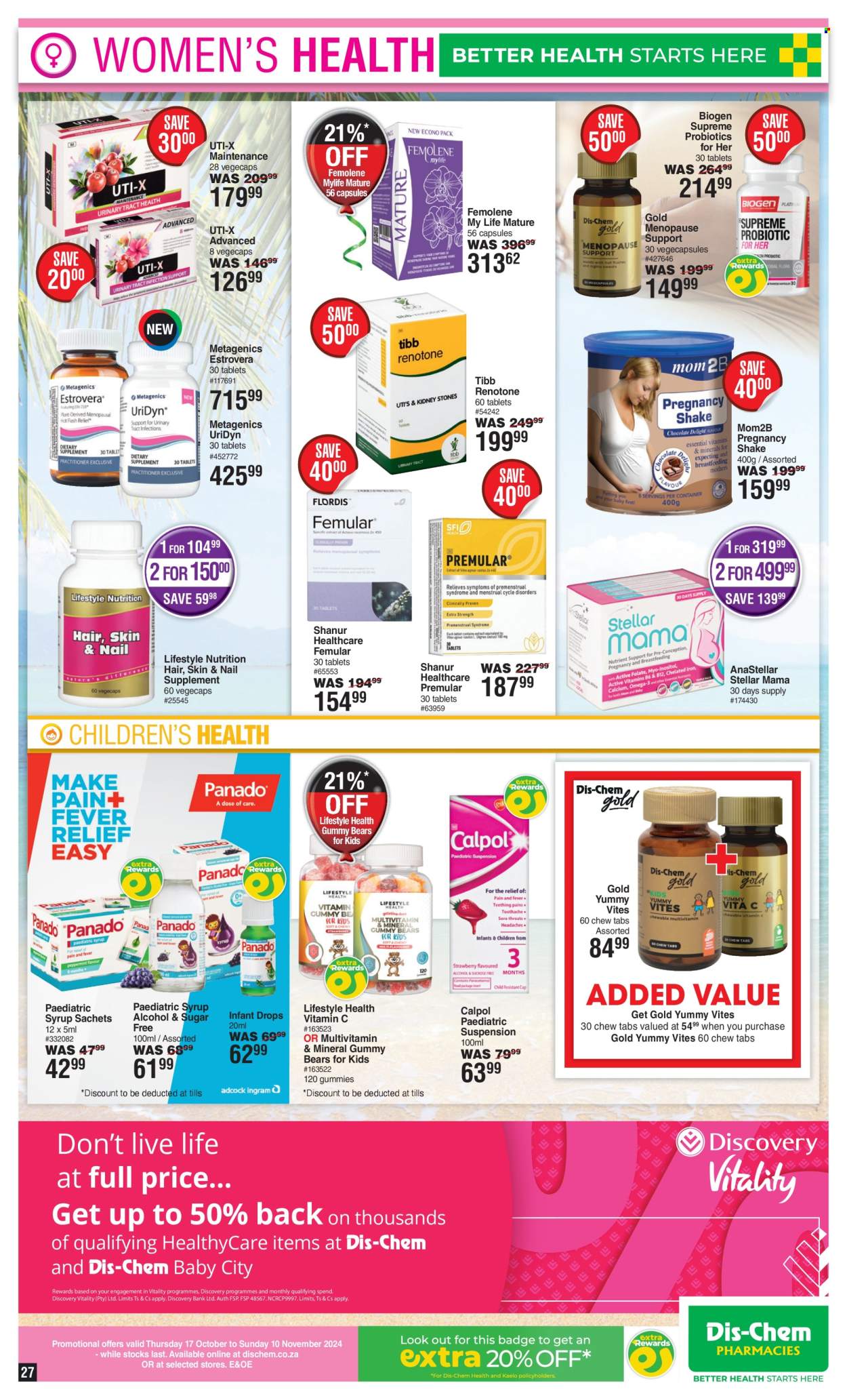 Dis-Chem specials - 17/10/2024 - 10/11/2024. Page 27