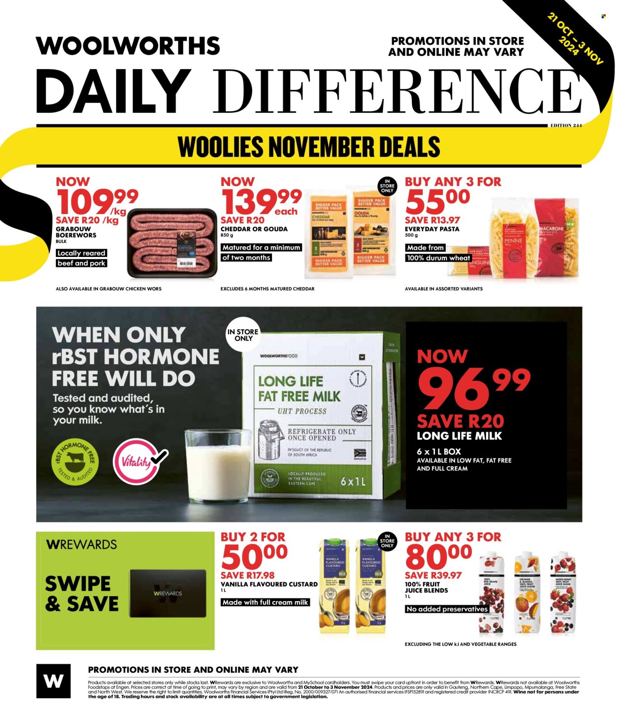 Woolworths specials - 21/10/2024 - 03/11/2024. Page 12