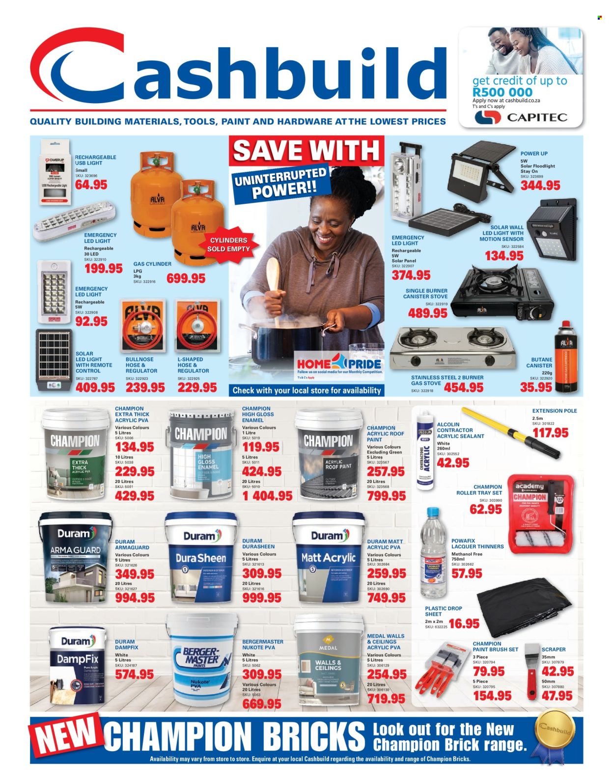 Cashbuild specials - 21/10/2024 - 17/11/2024. Page 1