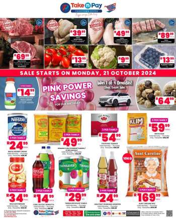 Take n Pay catalogue  - 21/10/2024 - 27/10/2024.