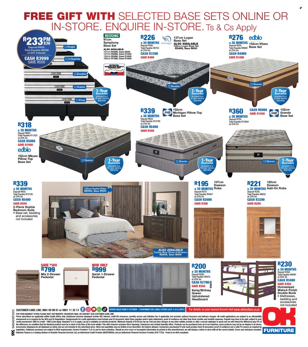 OK Furniture specials - 21/10/2024 - 03/11/2024. Page 8