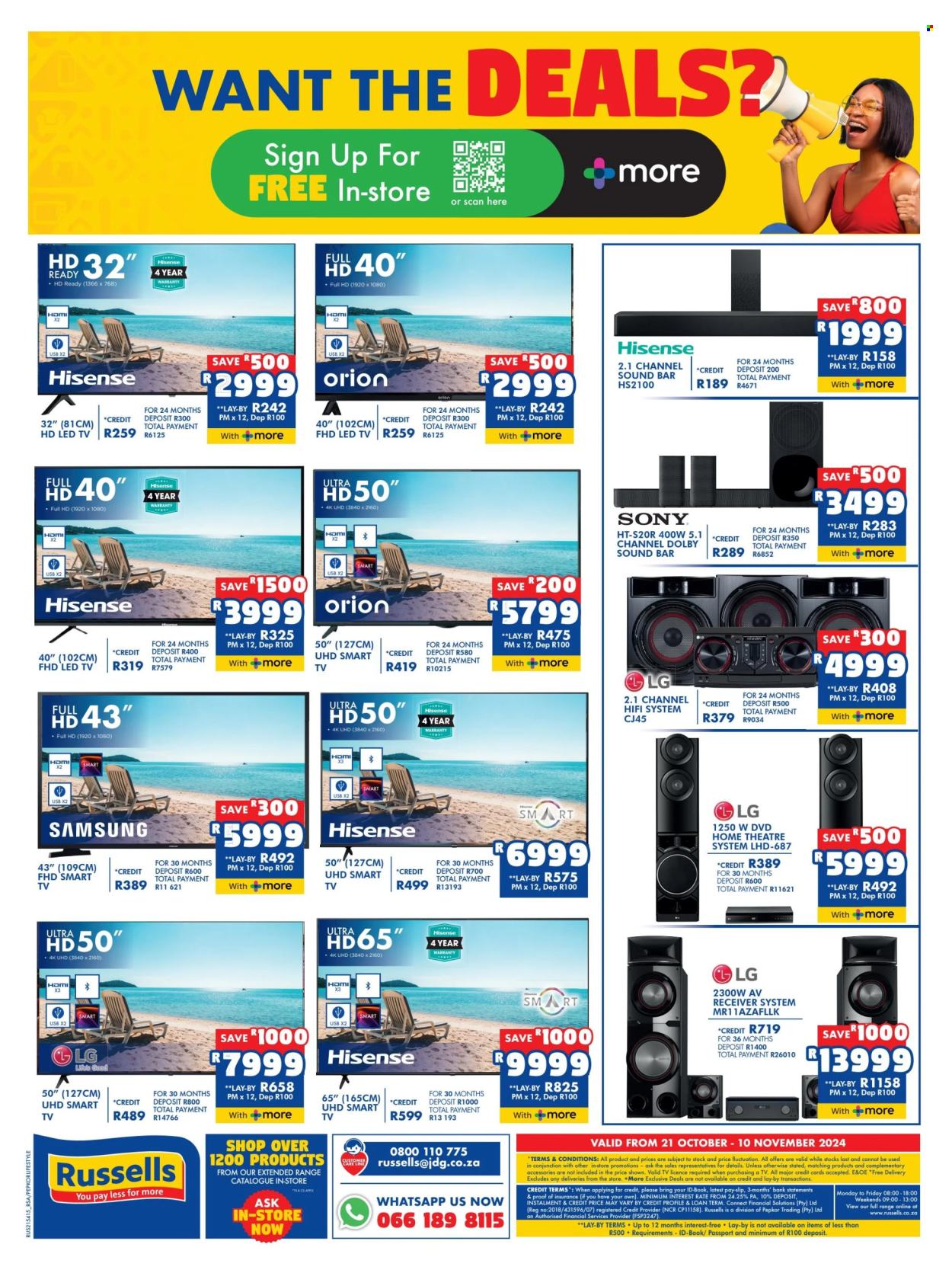 Russells specials - 21/10/2024 - 10/11/2024. Page 16